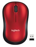 Logitech M185R zwart-rood Logitech M185R zwart-rood