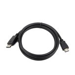Gembird DisplayPort - HDMI, 1.8m HDMI A Zwart Gembird DisplayPort - HDMI, 1.8m HDMI A Zwart