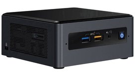 Intel NUC NUC8i7BEH i7-8559U 2,7 GHz UCFF Zwart BGA 1528 Intel NUC NUC8i7BEH i7-8559U 2,7 GHz UCFF Zwart BGA 1528