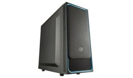 Cooler Master MasterBox E500L Midi Tower Zwart, Blauw Cooler Master MasterBox E500L Midi Tower Zwart, Blauw