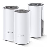 TP-LINK Deco E4 (3-pack) Dual-band (2.4 GHz / 5 GHz) Wi-Fi 5 (802.11ac) Wit, Grijs 2 Intern TP-LINK Deco E4 (3-pack) Dual-band (2.4 GHz / 5 GHz) Wi-Fi 5 (802.11ac) Wit, Grijs 2 Intern