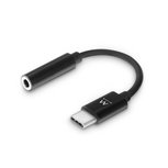 Ewent EW9655 tussenstuk voor kabels 3.5mm USB Type-C Zwart Ewent EW9655 tussenstuk voor kabels 3.5mm USB Type-C Zwart