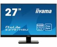 MON Iiyama ProLite E2791HSU-B1 27inch Wide Q-HD LED Zwart MON Iiyama ProLite E2791HSU-B1 27inch Wide Q-HD LED Zwart