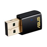 ASUS USB-AC51 netwerkkaart WLAN 583 Mbit/s ASUS USB-AC51 netwerkkaart WLAN 583 Mbit/s