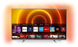 Philips 55PUS7855/12 tv 139,7 cm (55") 4K Ultra HD Smart TV Ambilight / Wifi Zilver Philips 55PUS7855/12 tv 139,7 cm (55") 4K Ultra HD Smart TV Ambilight / Wifi Zilver