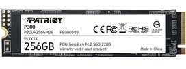 Patriot Memory P300P256GM28 internal solid state drive M.2 256 GB PCI Express NVMe/ RETURNED Patriot Memory P300P256GM28 internal solid state drive M.2 256 GB PCI Express NVMe/ RETURNED