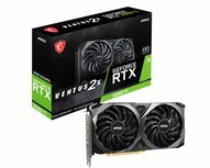 MSI RTX 3060 TI VENTUS 2X 8G OC V1 LHR videokaart NVIDIA GeForce RTX 3060 Ti 8 GB GDDR6 MSI RTX 3060 TI VENTUS 2X 8G OC V1 LHR videokaart NVIDIA GeForce RTX 3060 Ti 8 GB GDDR6