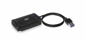 ACT USB adapterkabel naar 2,5" en 3,5" SATA/IDE Zwart ACT USB adapterkabel naar 2,5" en 3,5" SATA/IDE Zwart