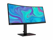 Lenovo ThinkVision T34w-20 86,4 cm (34") 3440 x 1440 Pixels UltraWide Quad HD LCD Zwart Lenovo ThinkVision T34w-20 86,4 cm (34") 3440 x 1440 Pixels UltraWide Quad HD LCD Zwart