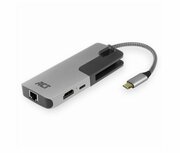 ACT AC7042 USB-C naar HDMI multiport adapter met ethernet en USB hub RETURNED ACT AC7042 USB-C naar HDMI multiport adapter met ethernet en USB hub RETURNED