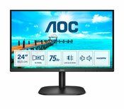 AOC B2 24B2XDAM LED display 60,5 cm (23.8") 1920 x 1080 Pixels Full HD Zwart AOC B2 24B2XDAM LED display 60,5 cm (23.8") 1920 x 1080 Pixels Full HD Zwart