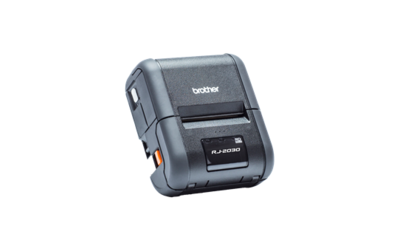 Brother RJ-2030 Stevige mobiele printer met LCD scherm voor bonnen. Met Bluetooth verbinding en ondersteuning van Android, iOS en Windows.