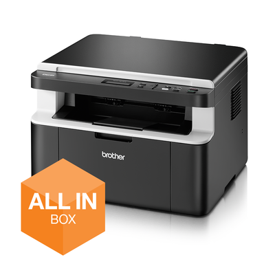 Brother DCP-1612W all-in-one draadloze zwart-witlaserprinter All-in-Box bundel