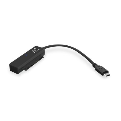 Ewent EW7075 kabeladapter/verloopstukje USB 3.1 Gen1 Type-C SATA Zwart