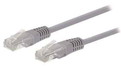 Ewent 10.0m Cat6 UTP netwerkkabel 10 m U/UTP (UTP) Grijs