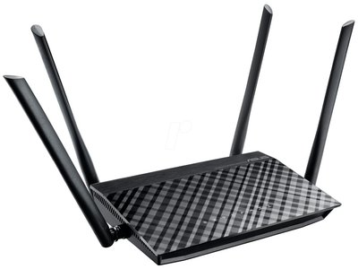 Asus RT-AC1200G Plus Router / WLAN 2.4 / 5GHz