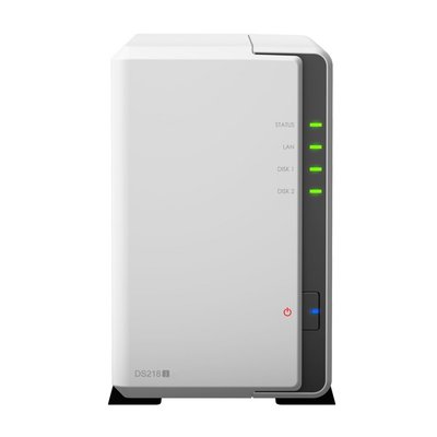 Synology DiskStation DS218J NAS Compact Ethernet LAN Wit data-opslag-server