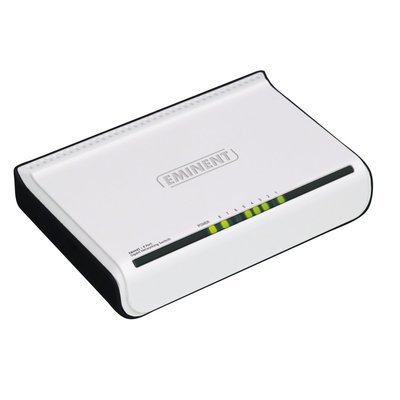 Eminent EM4442 netwerk-switch Gigabit Ethernet (10/100/1000) Zwart