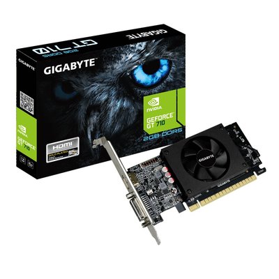 Gigabyte GV-N710D5-2GL videokaart GeForce GT 710 2 GB GDDR5