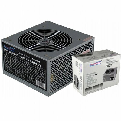 LC-Power LC600H-12 V2.31 power supply unit 600 W ATX Zwart