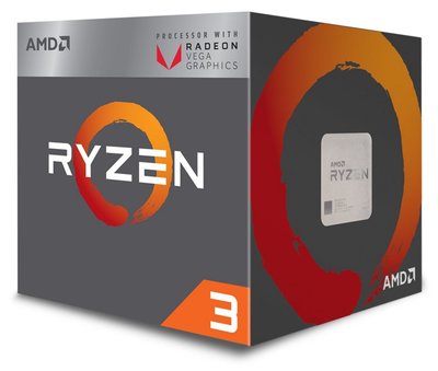 AMD Ryzen 3 2200G processor 3,5 GHz Box 2 MB L2