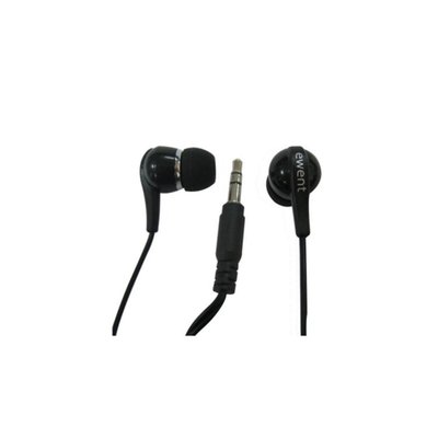 Ewent EW3584 headphones/headset Hoofdtelefoons In-ear Zwart