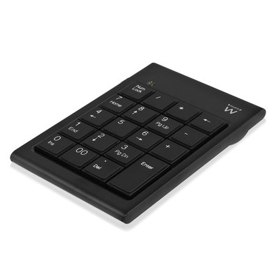 Ewent EW3102 numeriek toetsenbord USB PC/server Zwart