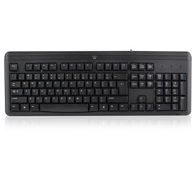 Ewent EW3107 toetsenbord USB QWERTY Engels Zwart
