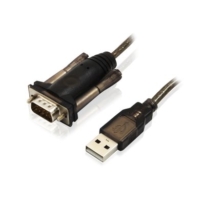 Ewent EW1116 seriële kabel Zwart 1,5 m USB 9 Sub-D