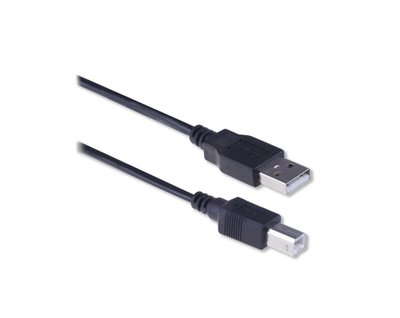 Ewent EW9625 USB-kabel 0,9 m USB A USB B Zwart