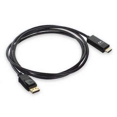 Ewent EW9868 video kabel adapter 1,8 m DisplayPort HDMI Type A (Standaard) Zwart