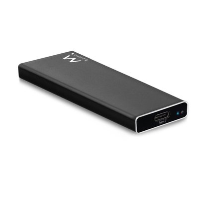 Ewent EW7024 behuizing voor opslagstations M.2 SDD-behuizing Zwart
