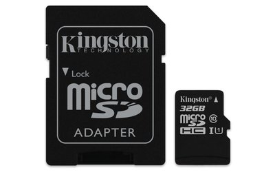 Kingston Technology Canvas Select flashgeheugen 32 GB MicroSDHC Klasse 10 UHS-I
