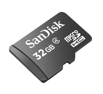 Sandisk microSDHC 32GB 32GB MicroSDHC Klasse 4 flashgeheugen