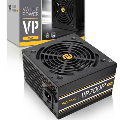 Antec VP700P power supply unit 700 W ATX Zwart