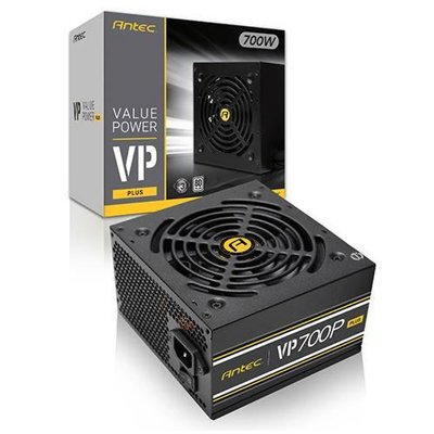 Antec VP700P power supply unit 700 W ATX Zwart