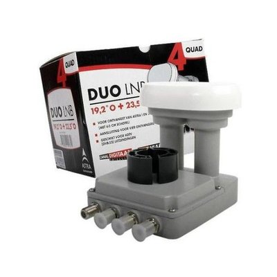 Canal Digitaal M7 CDS / Inverto DUO Quad LNB 19.2+23.5 60 Cm 4.3gr