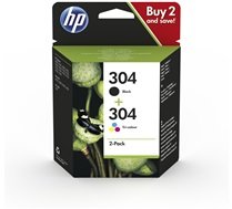 HP 304 Multipack zwart en kleur (Origineel)