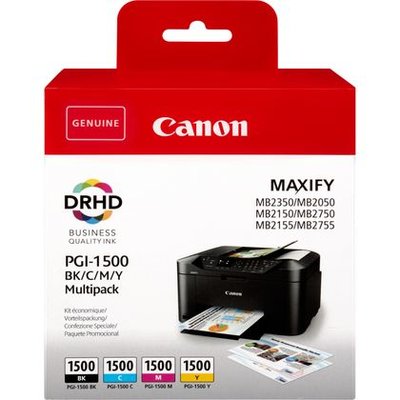 Canon PGI-1500 Multipack zwart en kleur (Origineel)