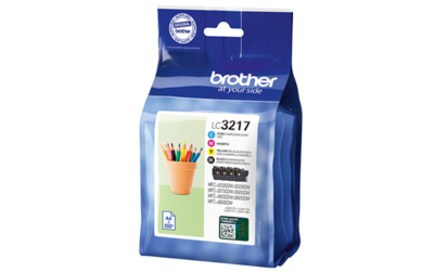 Brother LC-3217 Multipack zwart en kleur (Origineel)