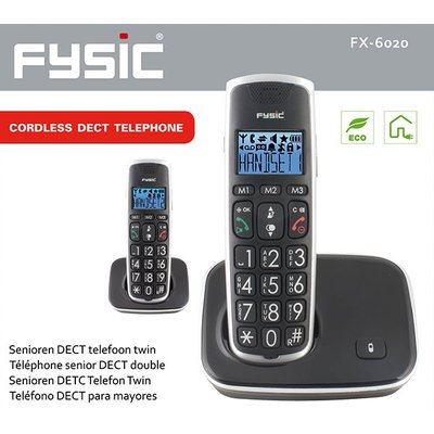 Fysic FX-6020 Senioren DECT telefoon twin