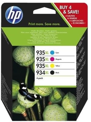 HP 934XL/935XL multipack zwart en kleur (Origineel Hoge Capaciteit)