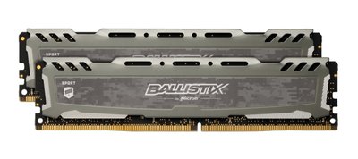 Crucial Ballistix Sport LT geheugenmodule 16 GB DDR4 3000 MHz