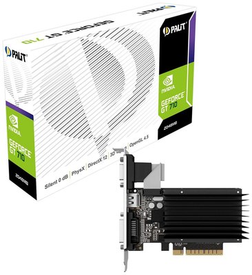 VGA PALIT GeForce GT710 1GB DDR3 / DVI / HDMI
