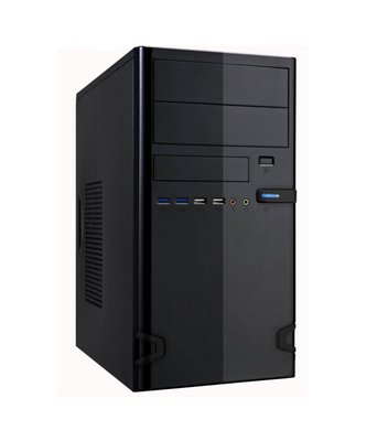 Case 727-22 Black 450Watt M-ATX USB 3.0