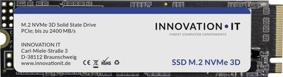 Innovation IT SSD 256GB InnovationIT Black M.2 NVMe PCIe 3D TLC retail