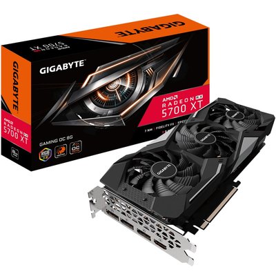 Gigabyte GV-R57XTGAMING-OC-8GD videokaart Radeon RX 5700 XT 8 GB GDDR6
