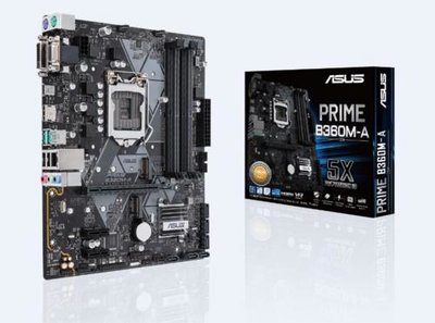 MB Asus Prime B360M-A / 1151 8th comp / 4x DDR4/ HDMI/ M-ATX
